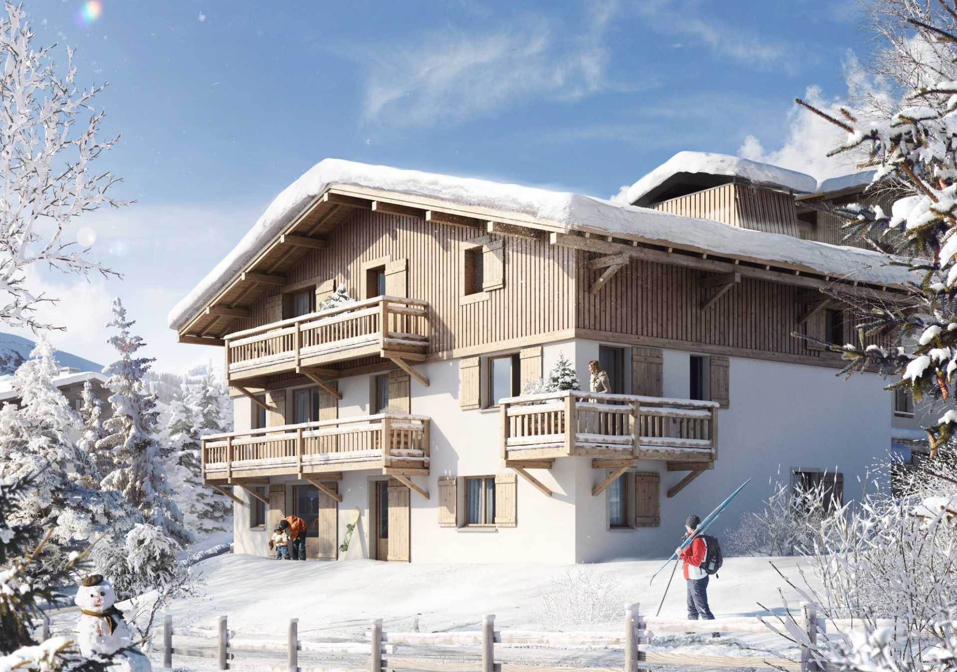 Condominio nel Megève, Alvernia-Rodano-Alpi 10015238