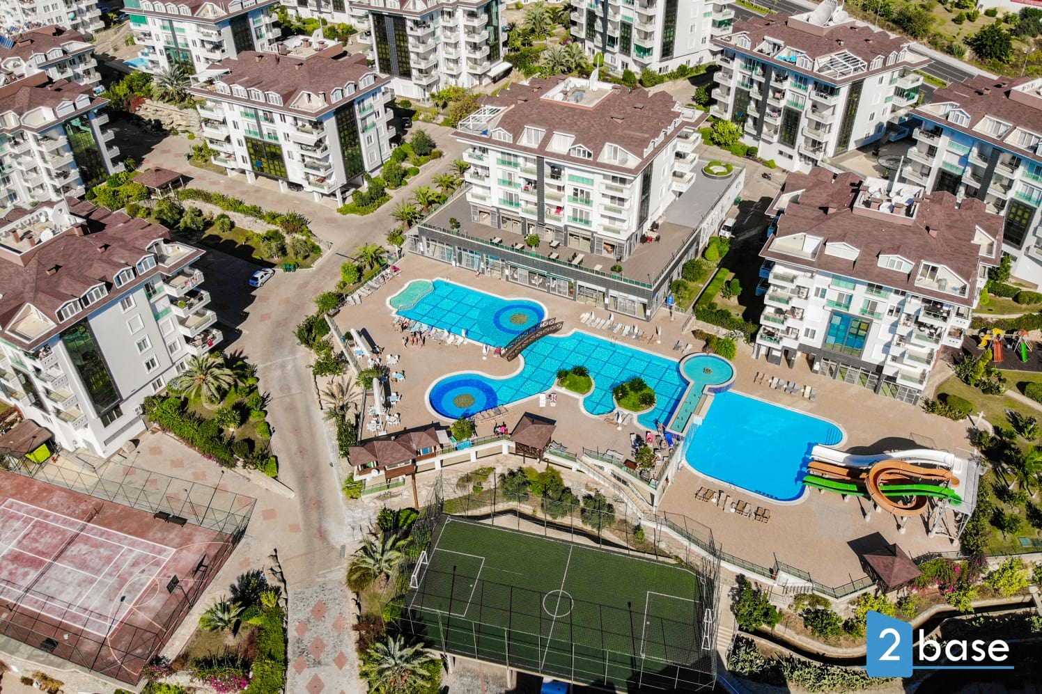 Condominium in Alanya Cikcilli, Antalya 10022632