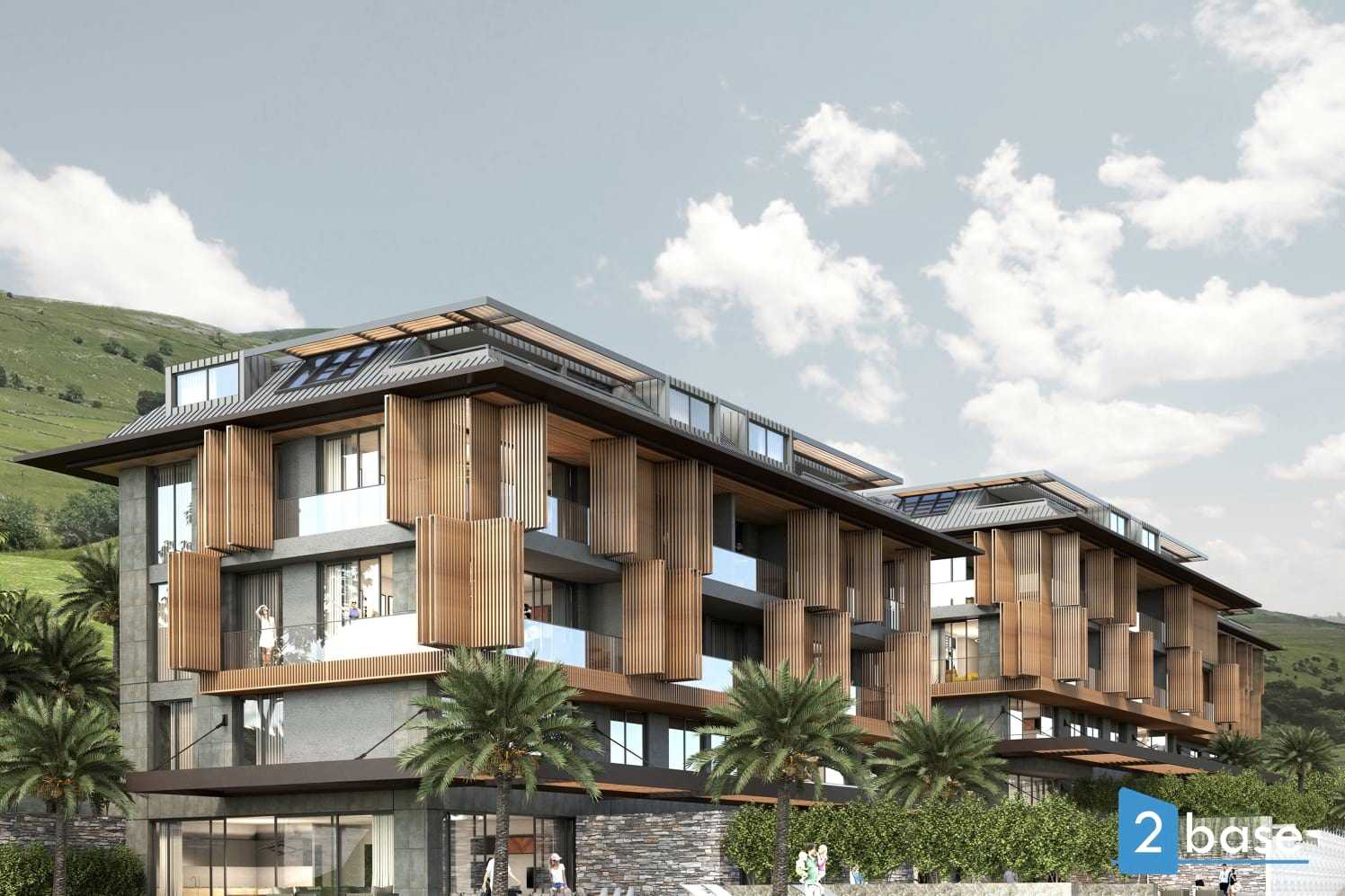 Condominium in Alanya, Antalya 10022667