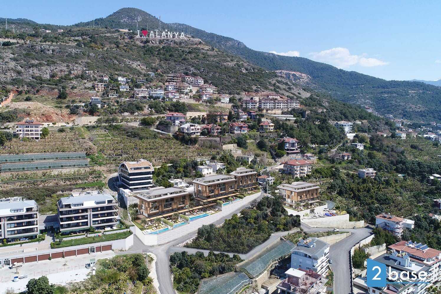 Condominium in Alanya, Antalya 10022667