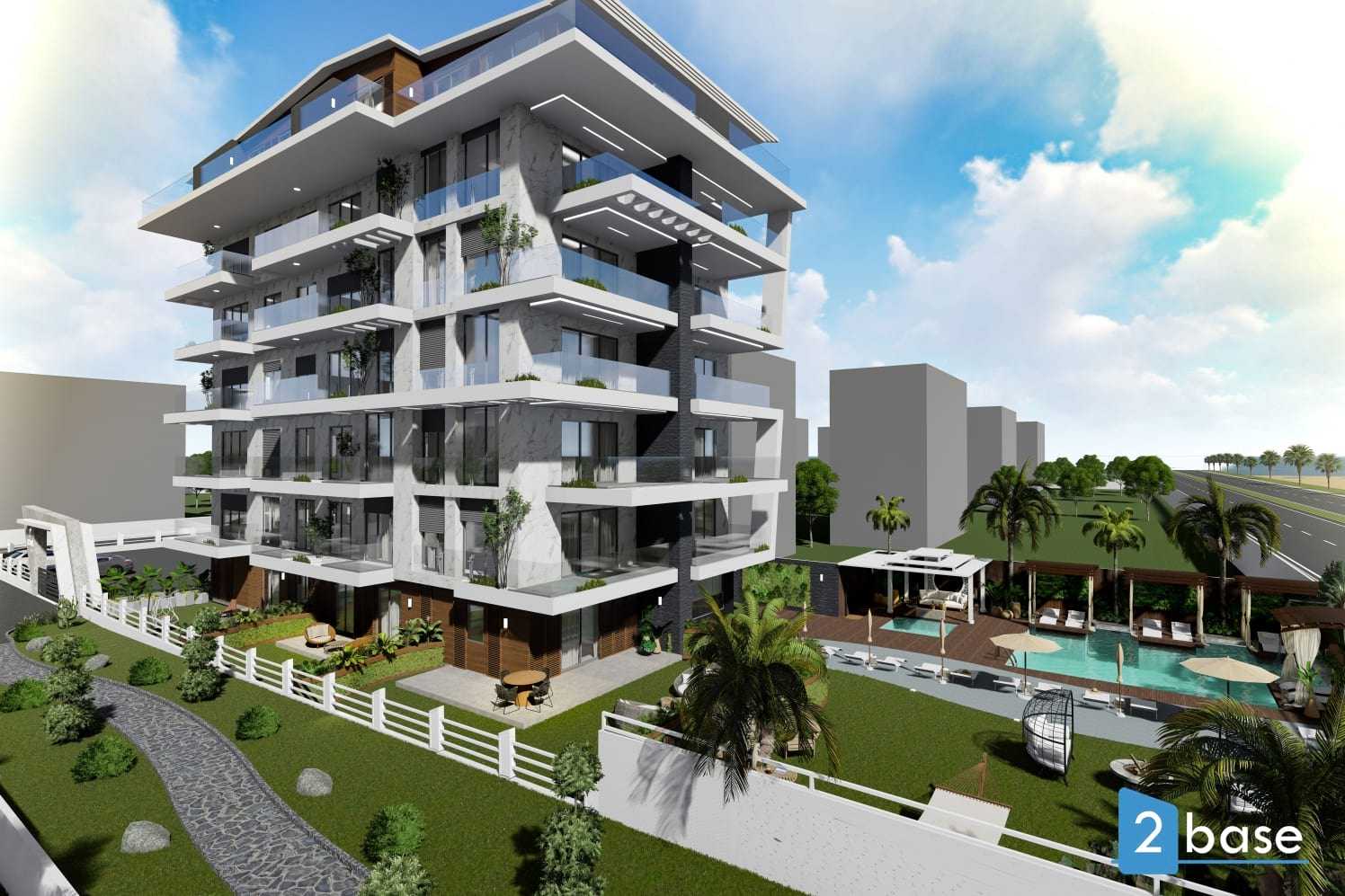 Condominium in Kestel, Antalya 10022756