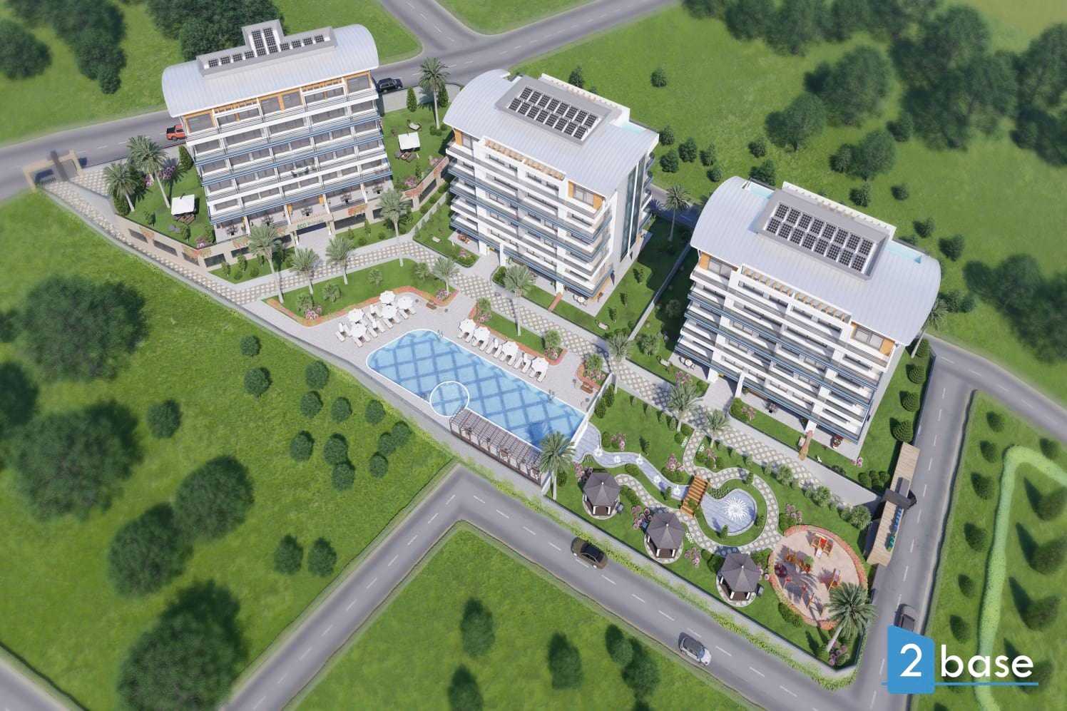 Condominium dans Démirtas, Antalya 10022782