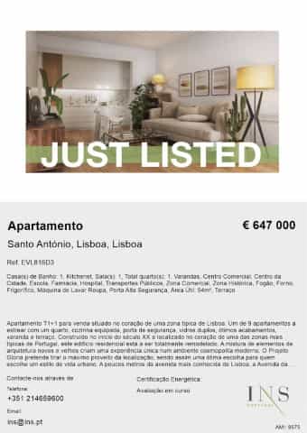 Condominium in Santo Antonio, Lisboa 10026711