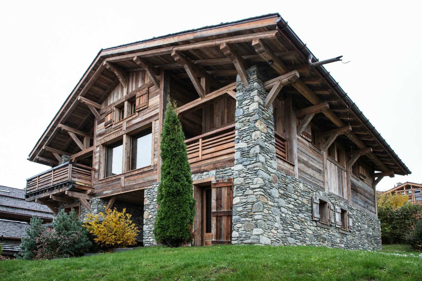 Talo sisään Combloux, French Alps 10035686