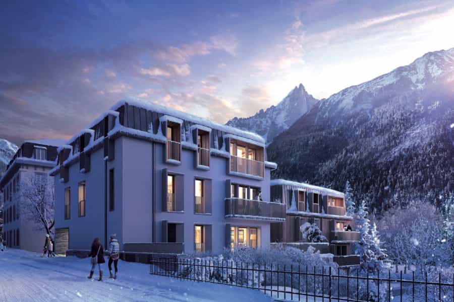 Condomínio no Chamonix-Mont-Blanc, Auvérnia-Ródano-Alpes 10035763