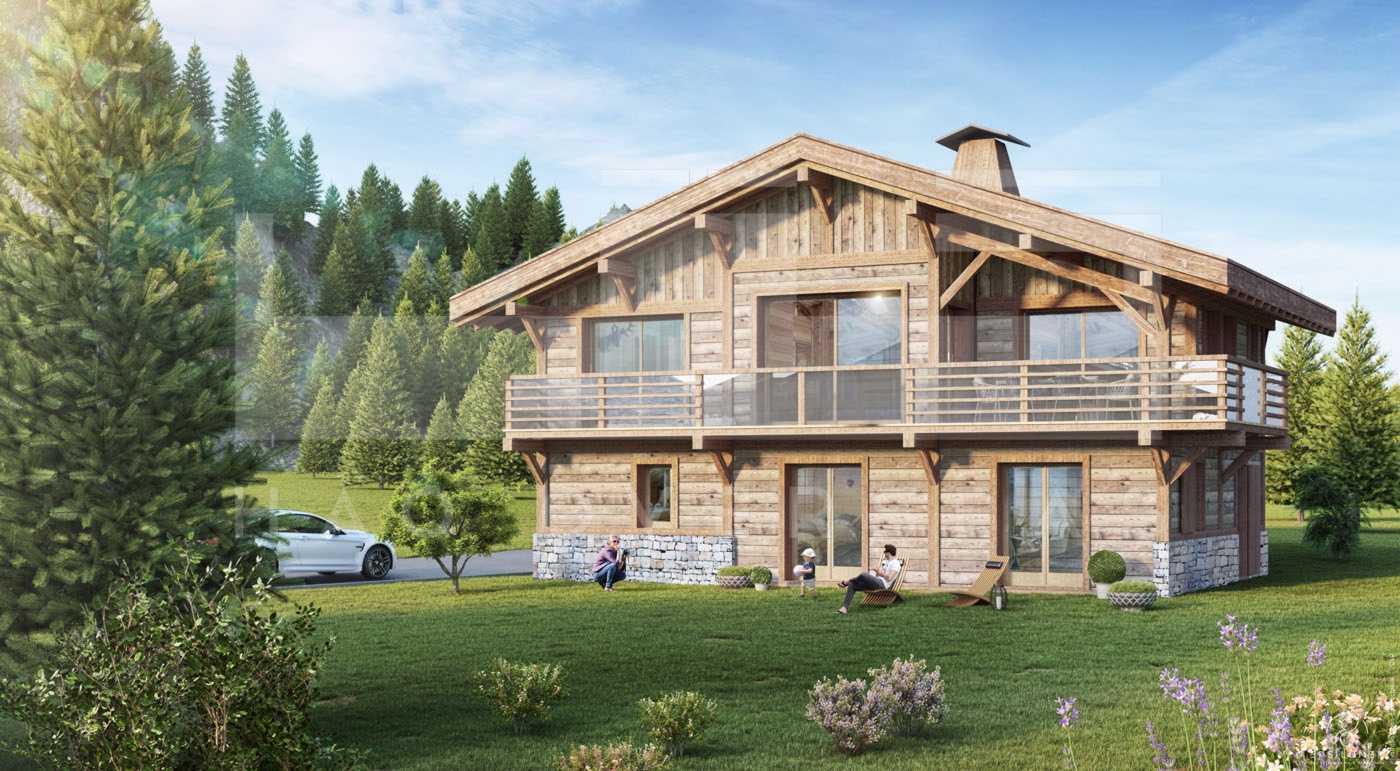 Casa nel Les Praz-de-Chamonix, Alvernia-Rodano-Alpi 10041495