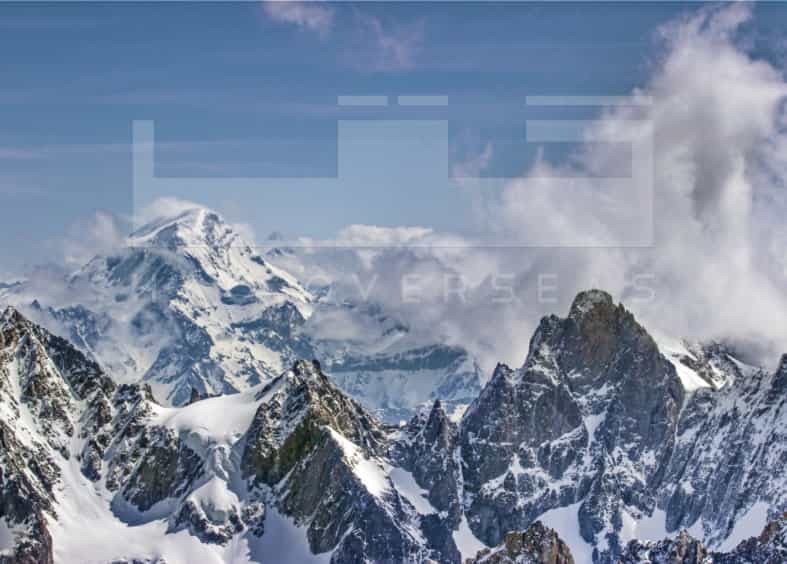 सम्मिलित में Chamonix, French Alps 10041561