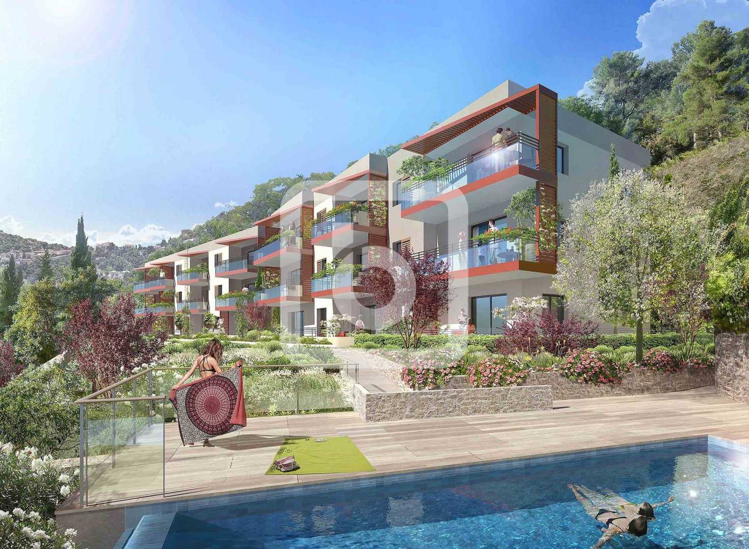 Condominium in Eze, Provence-Alpes-Côte d'Azur 10049396