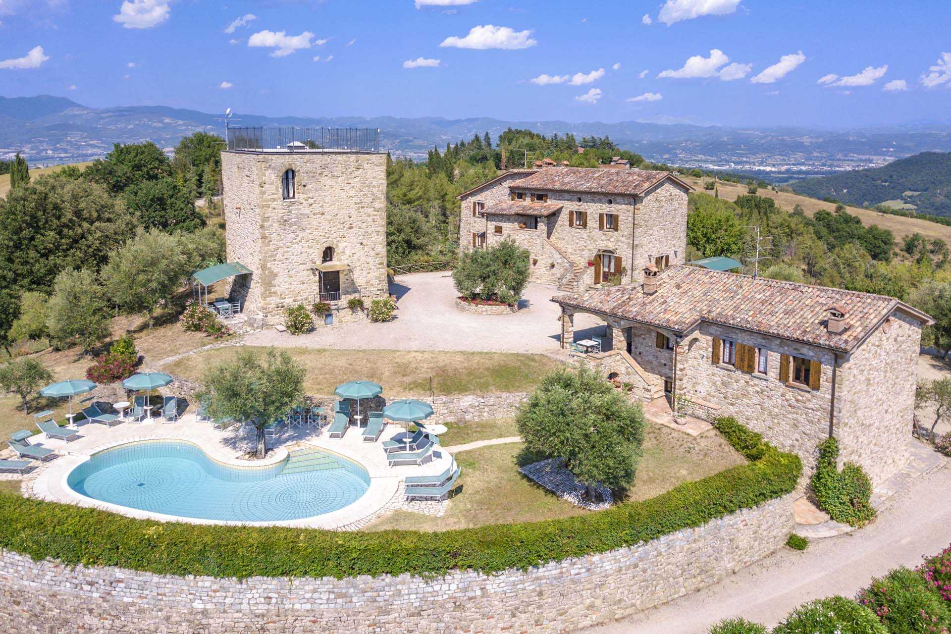 rumah dalam Monte Santa Maria Tiberina, Umbria 10058783