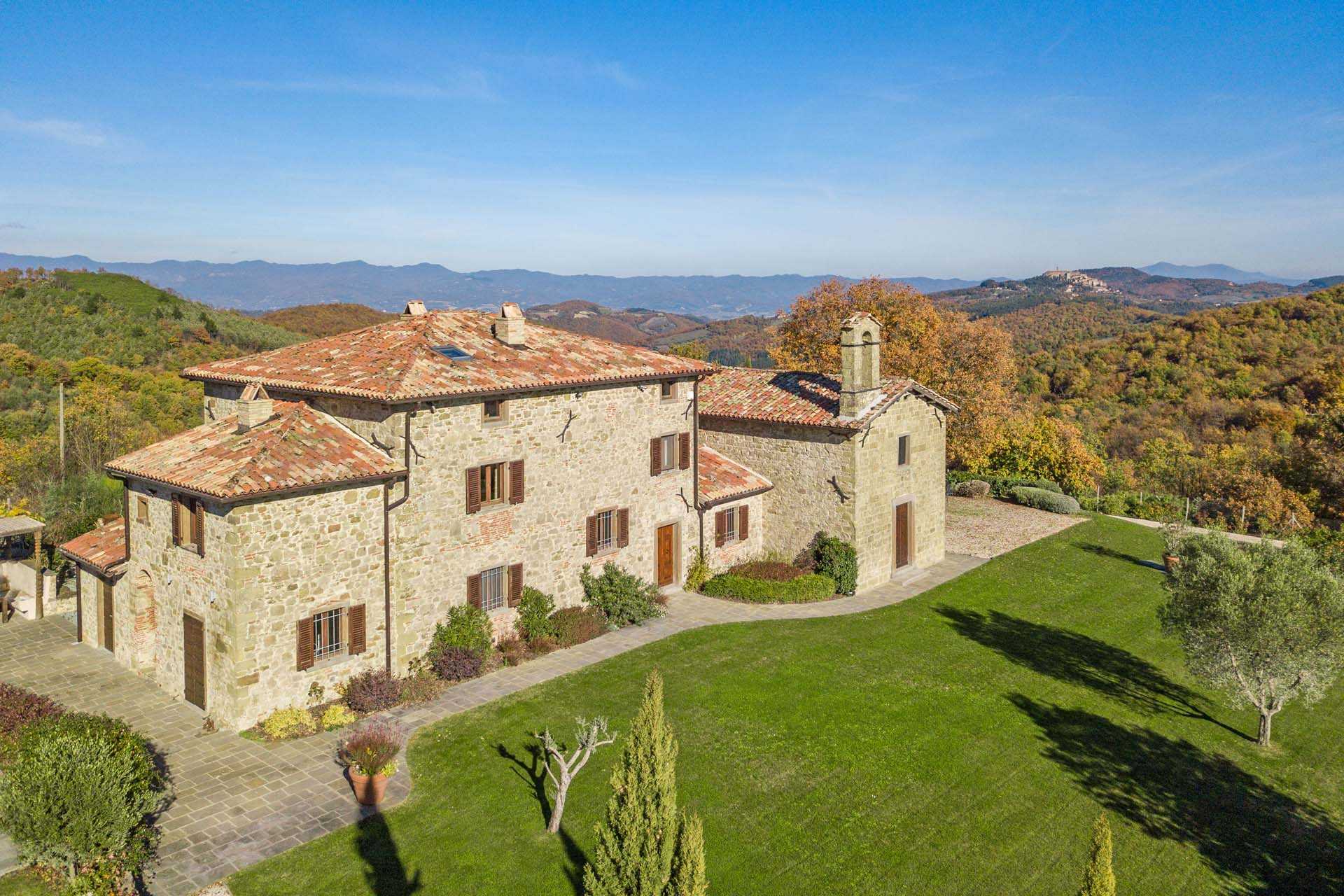 Talo sisään Monte Santa Maria Tiberina, Umbria 10058870