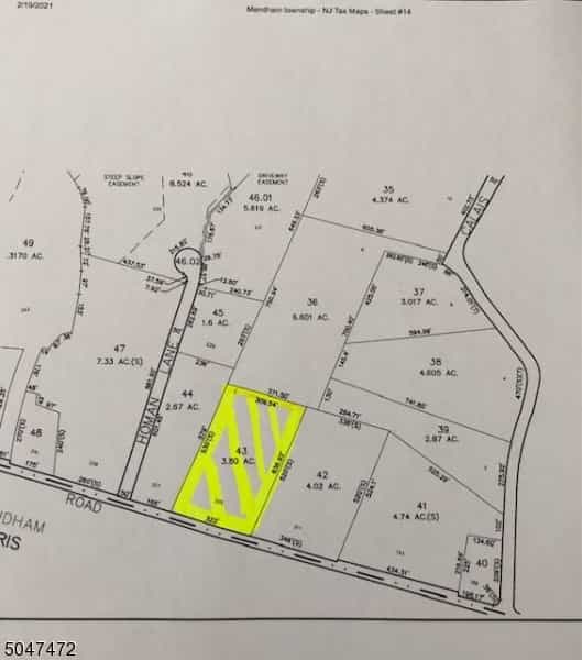 Land in Mendham Twp., New Jersey 10069998