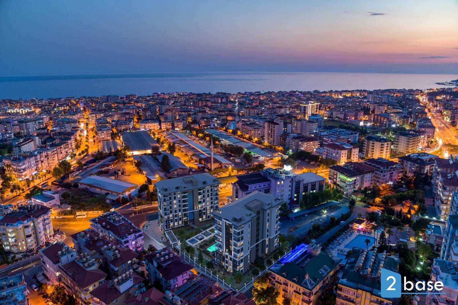 Condominium in Alanya, Antalya 10130982