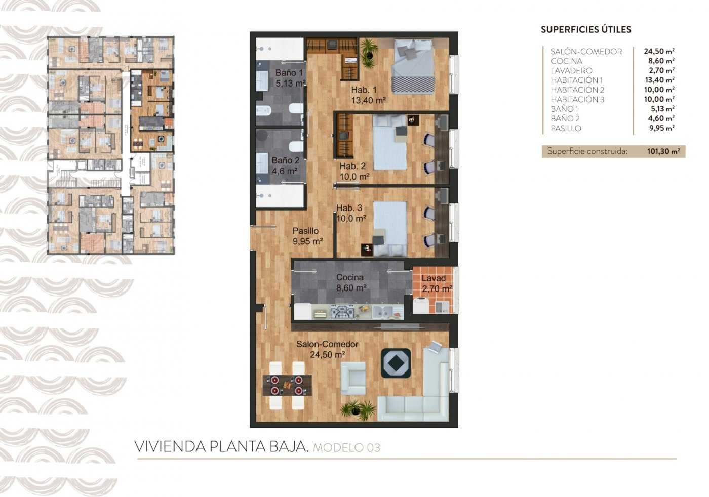 Condominium in Torre-Pacheco, Región de Murcia 10161580