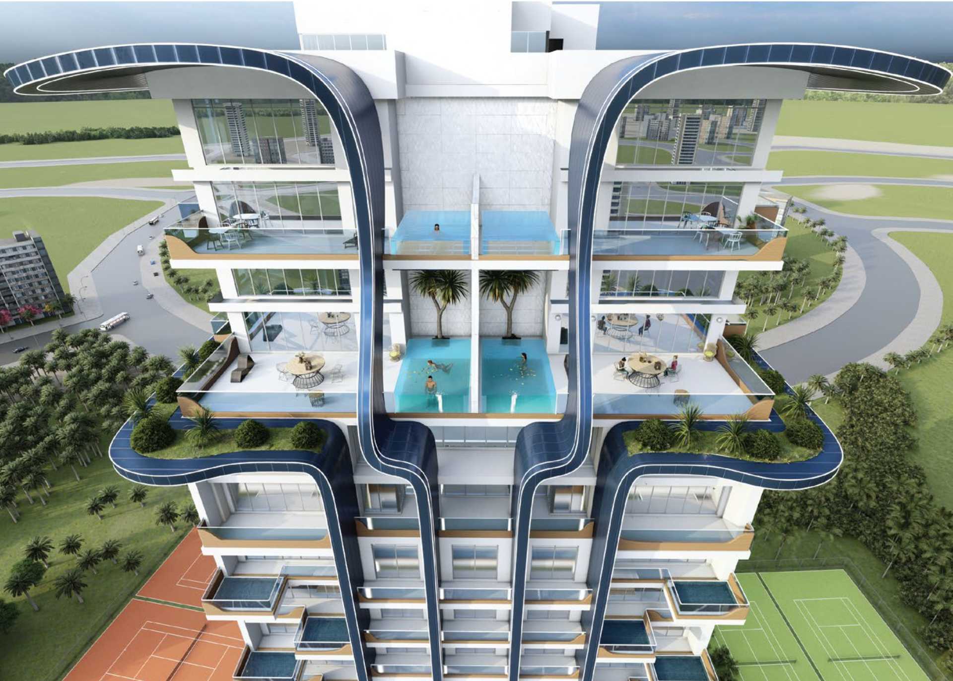 Condominium in Dubai, Dubayy 10172224