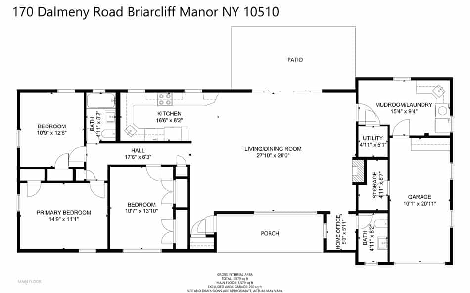 Rumah di Briarcliff Manor, New York 10182719