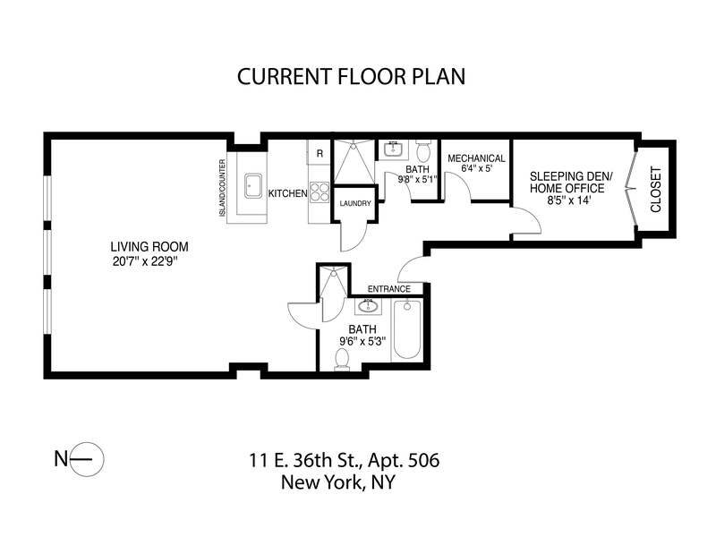 Condominium in New York, New York 10213532