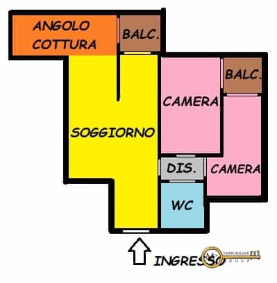Condominium in Melzo, Lombardy 10700778
