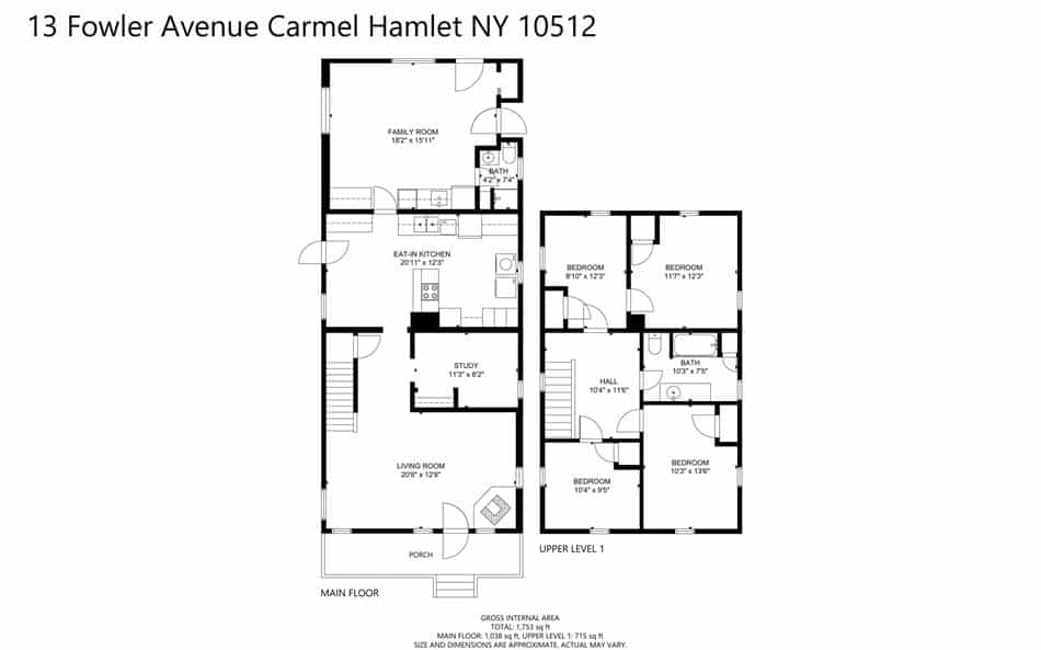 Casa nel Carmel Hamlet, New York 10771926