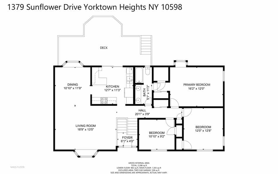 Haus im Yorktown Heights, New York 10772313
