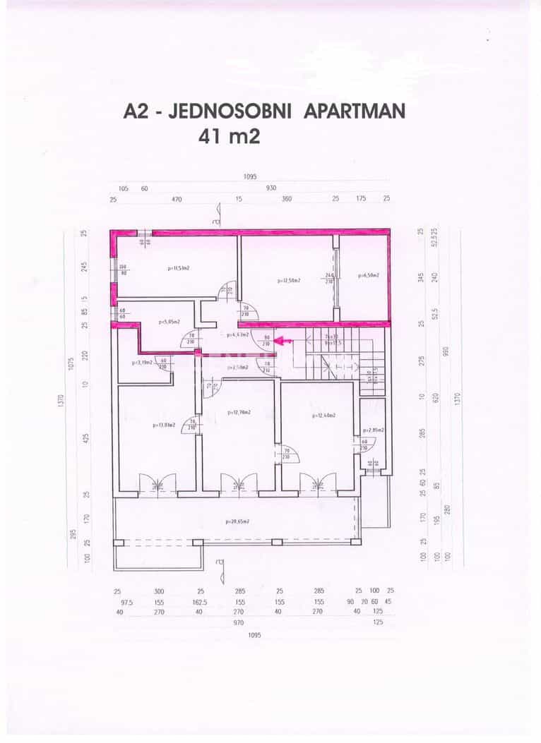 Kondominium dalam Vir, Zadar County 10789240
