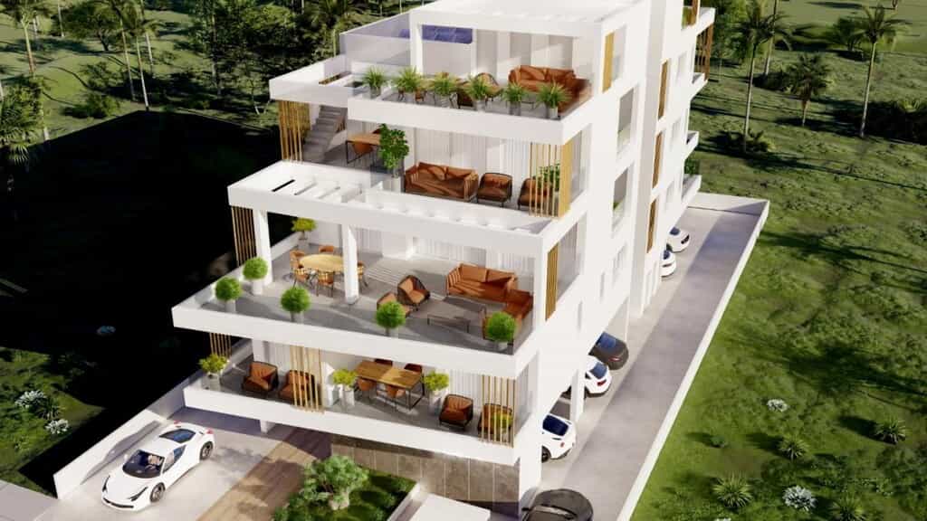 Condominium dans Aradippou, Larnaca 10795322