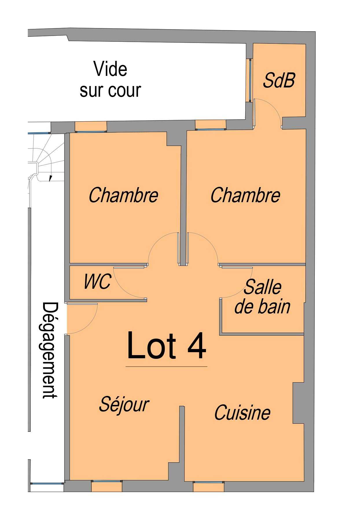Ejerlejlighed i Saint-Marie, Nouvelle-Aquitaine 10814031