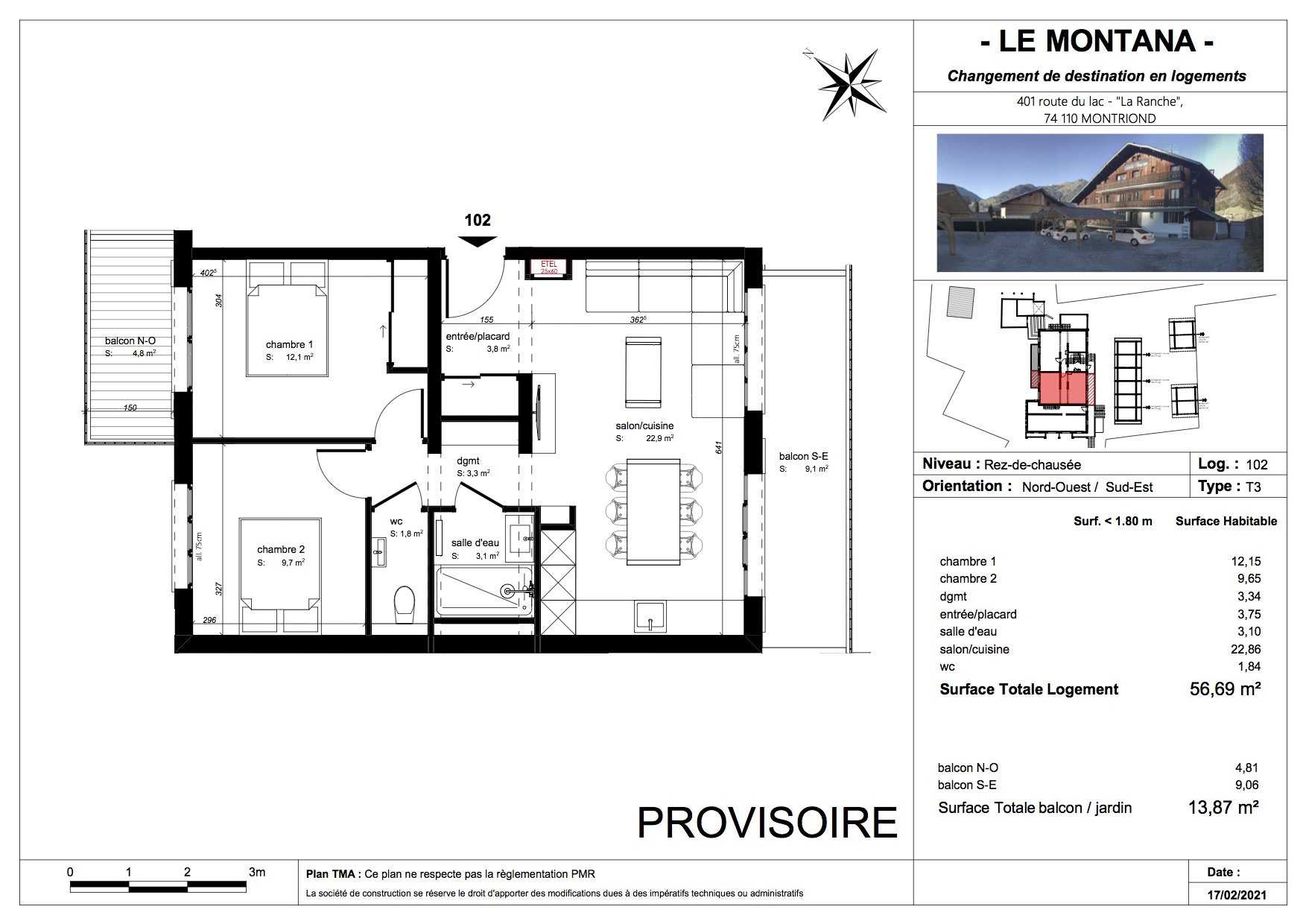 Osakehuoneisto sisään Montriond, Haute-Savoie 10814789