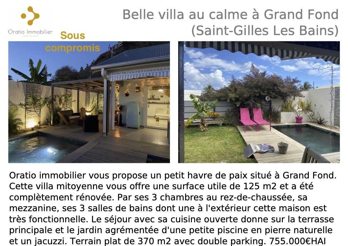 房子 在 Saint-Gilles les Bains, La Réunion 10817042