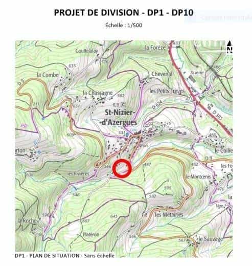 Land in Saint-Nizier-d'Azergues, Auvergne-Rhône-Alpes 10818638