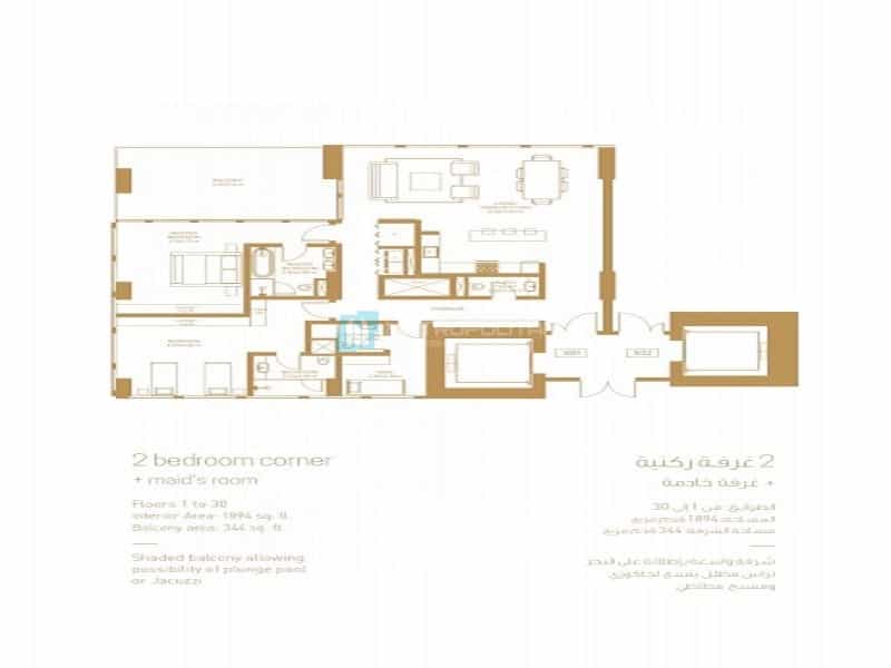 Condominium in دبي, دبي 10823404