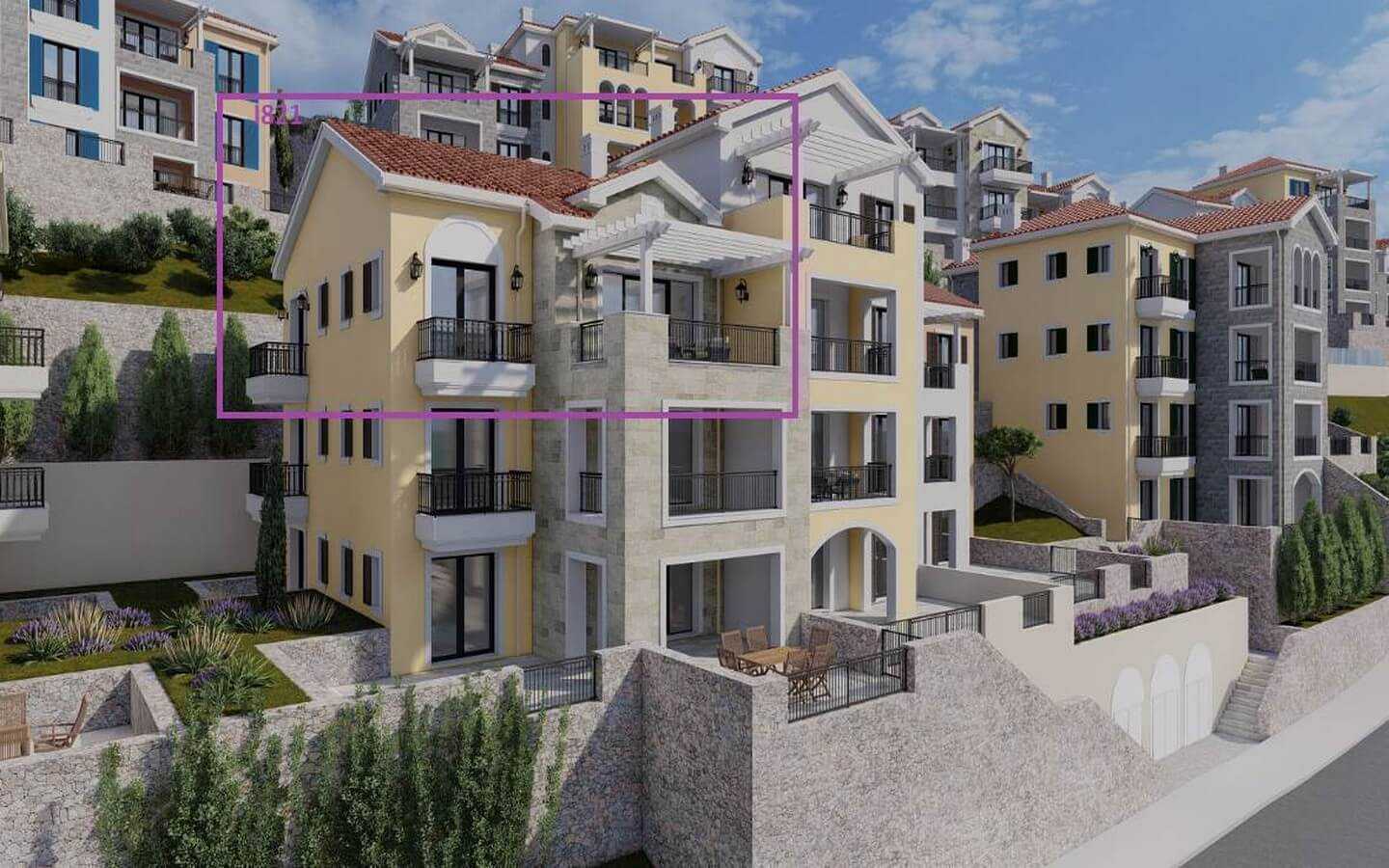 Condominium in , Opština Herceg Novi 10831301
