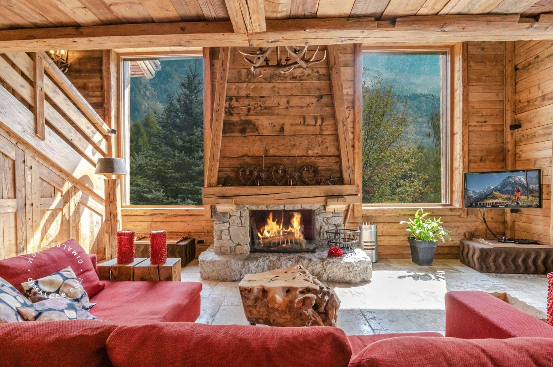casa no Chamonix-Mont-Blanc, Auvérnia-Ródano-Alpes 10834674