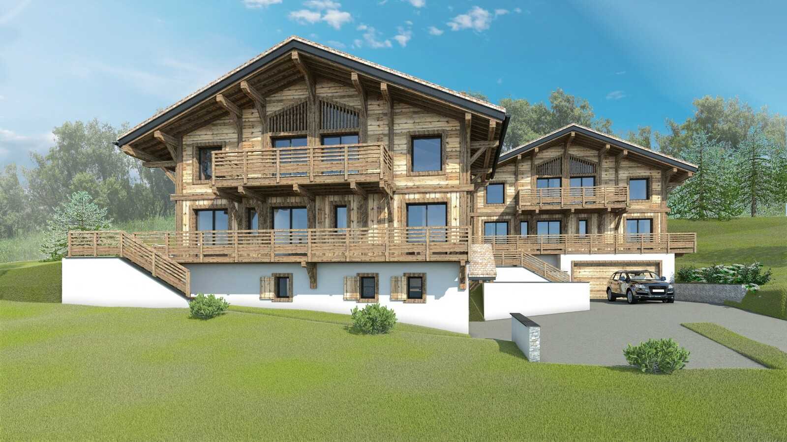 House in Megeve, Auvergne-Rhone-Alpes 10837011