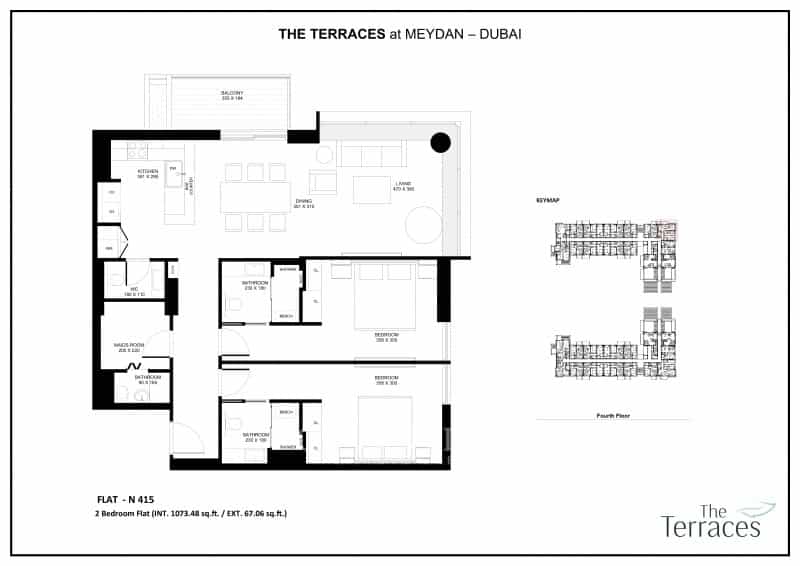 公寓 在 Dubai, Dubai 10863975