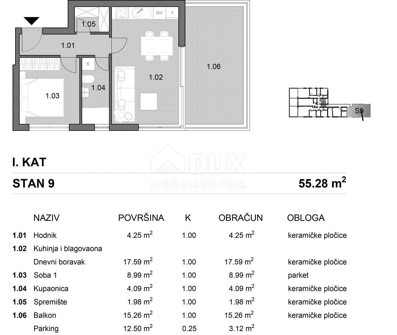 Kondominium w Povljana, Zadar County 10868831