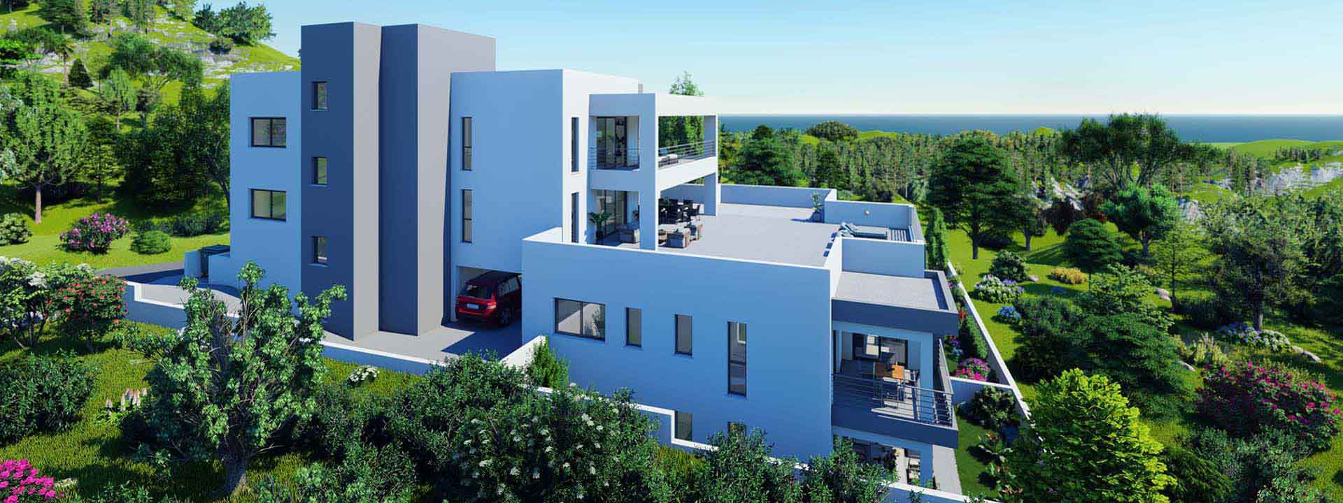 Condominium dans Mesa Chorio, Paphos 10903608