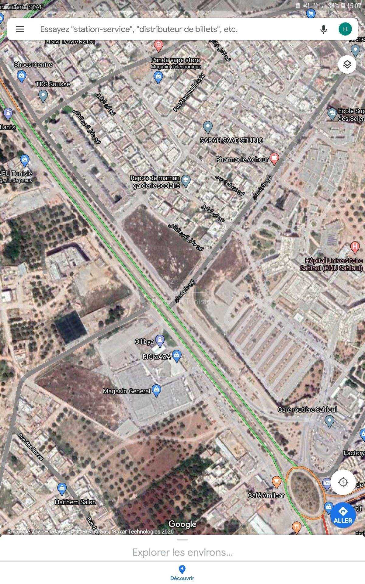 Γη σε Sahloul, Sousse Jaouhara 10916135