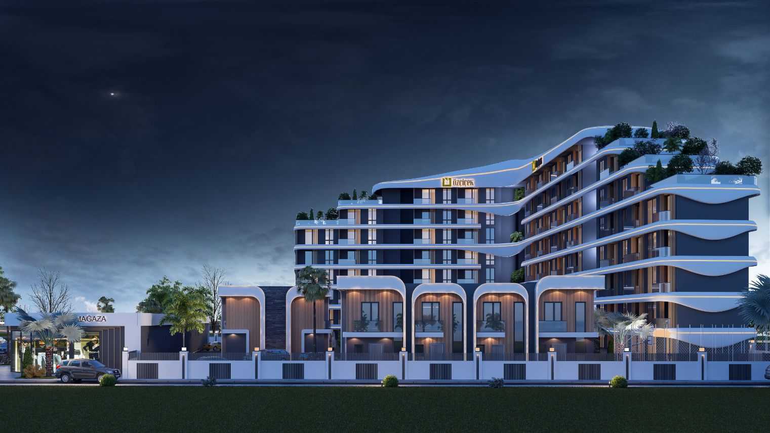 Condominium in Fettahlı, Antalya 10934817