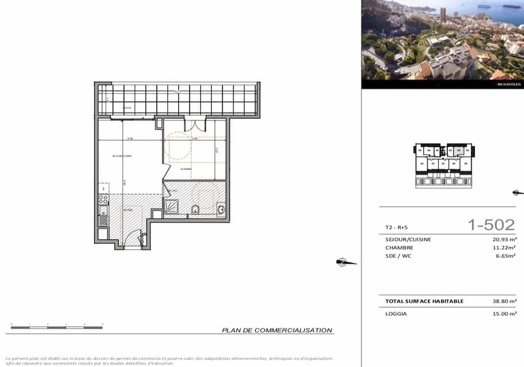 Condominium in Beausoleil, Provence-Alpes-Côte d'Azur 10988139