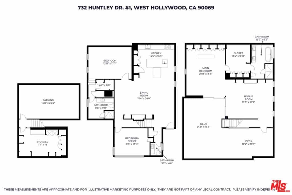 Eigentumswohnung im West Hollywood, California 11009885
