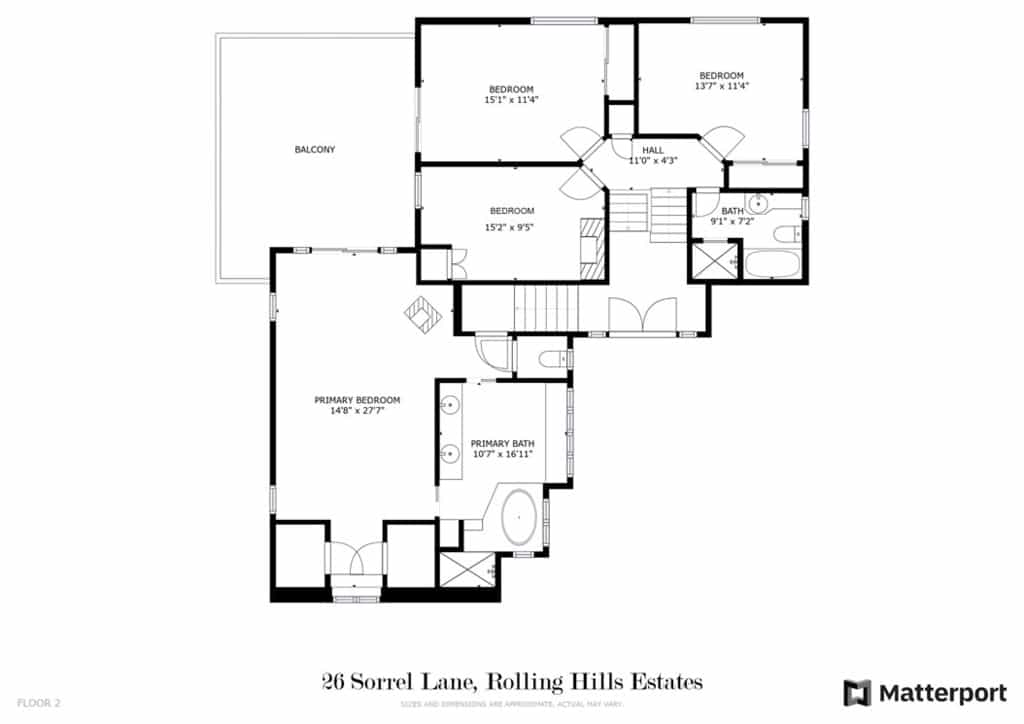 Hus i Rolling Hills Estates, California 11013477