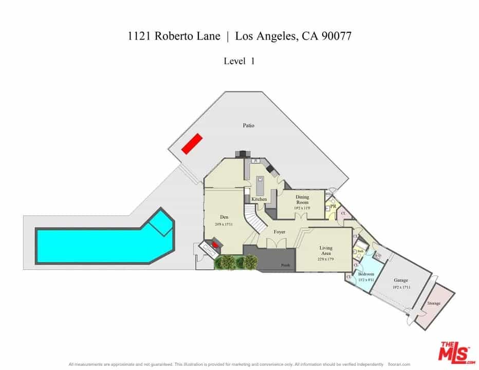 Будинок в Los Angeles, 1121 Roberto Lane 11036272