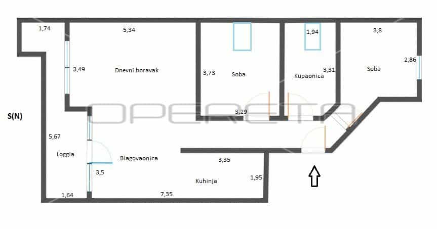 Condominium in Sesvete, Grad Zagreb 11108770