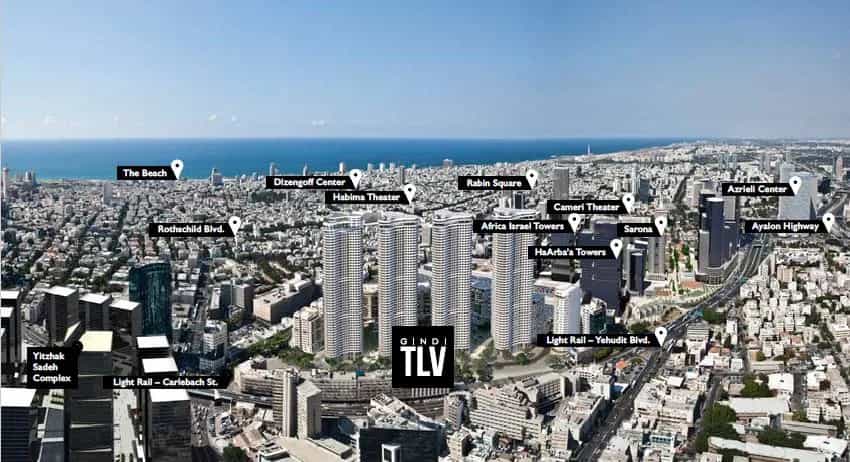 公寓 在 Tel Aviv-Yafo, 36 Shlomo Ibn Gabirol Street 11113766