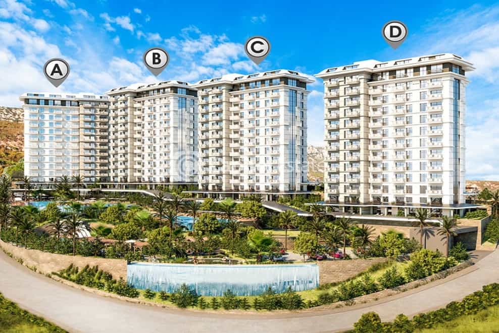 Condominium in Kestel, Antalya 11180844