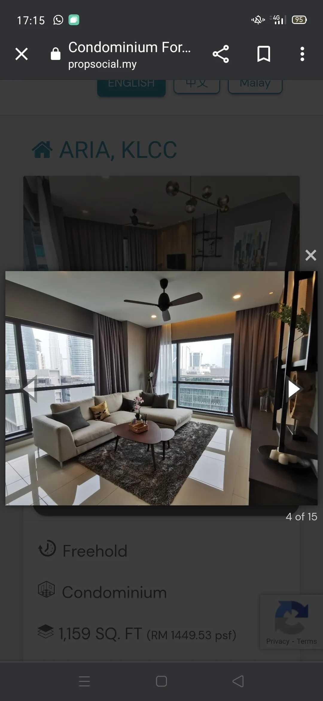 Condominium dans Kampong Pandan Dalam, 213 Jalan Tun Razak 11193081