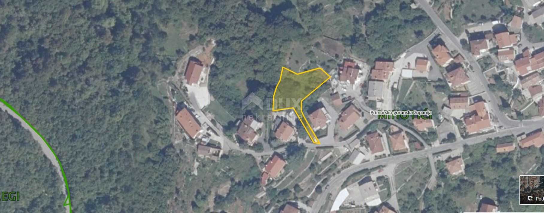 Tanah di Matulji, Primorsko-Goranska Zupanija 11370073