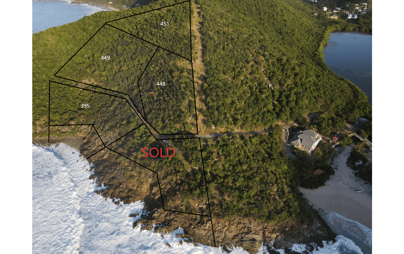 Land i Coral Bay, Jomfruøyene 11391016