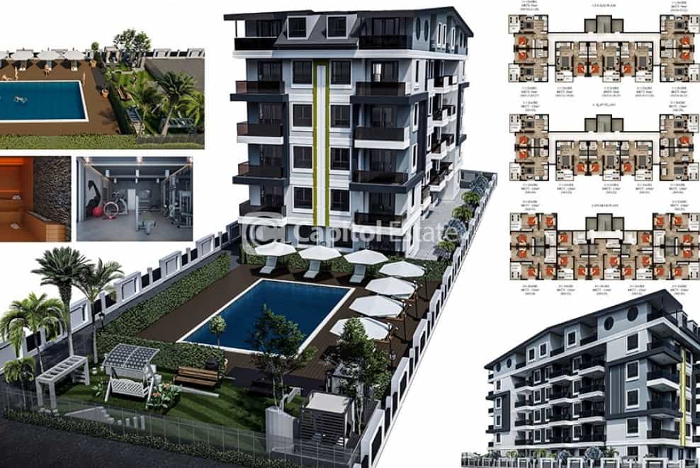 Condominium in Gazipasa, Antalya 11393299
