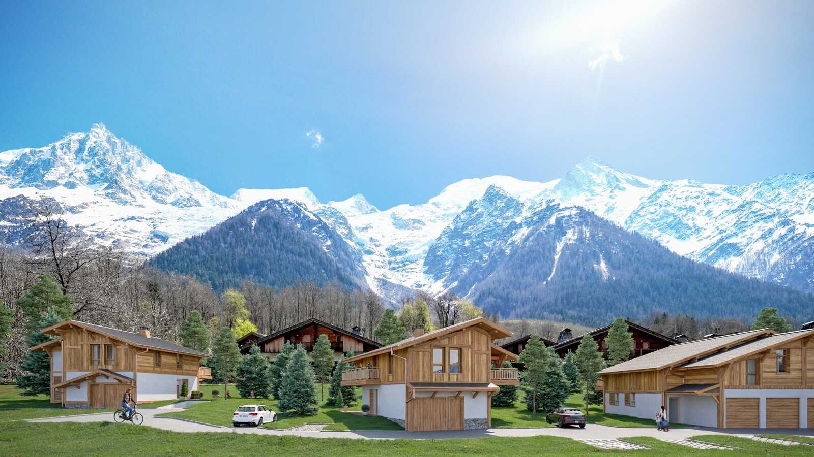 Casa nel Le Houches, Alvernia-Rodano-Alpi 11399642